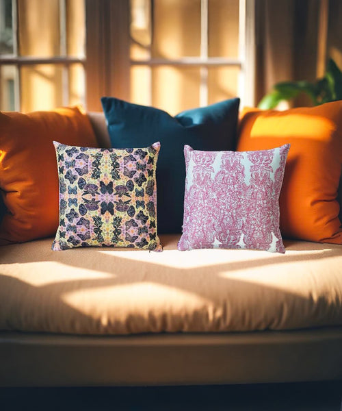 Archive Pattern Cushion